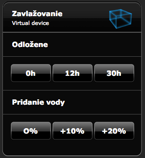 Virtuálne zariadenie pre zavlažovanie Fibaro
